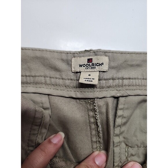 Woolrich Women’s Size 6 Sunday Chino Pants Khaki Brown Relaxed Fit NWT $79 - Picture 4 of 7
